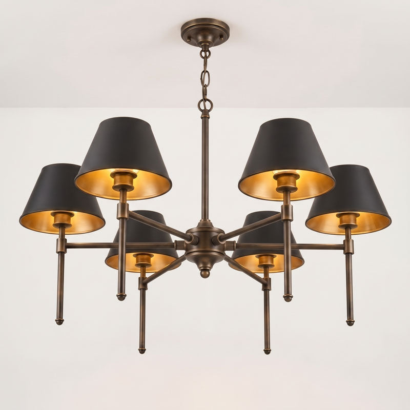 Myra Antique Finish Chandelier