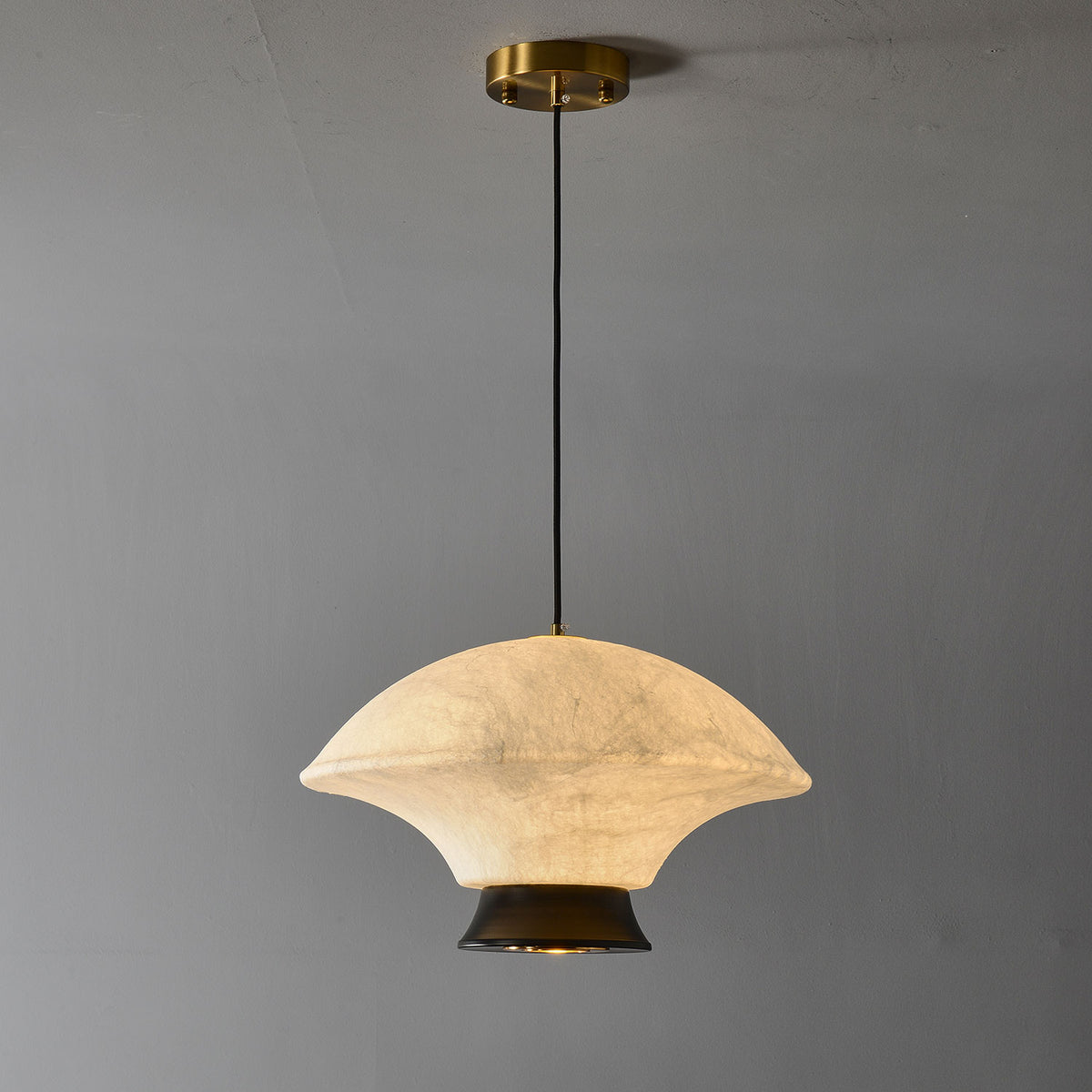 Nadia Silk Mushroom Pendant Light