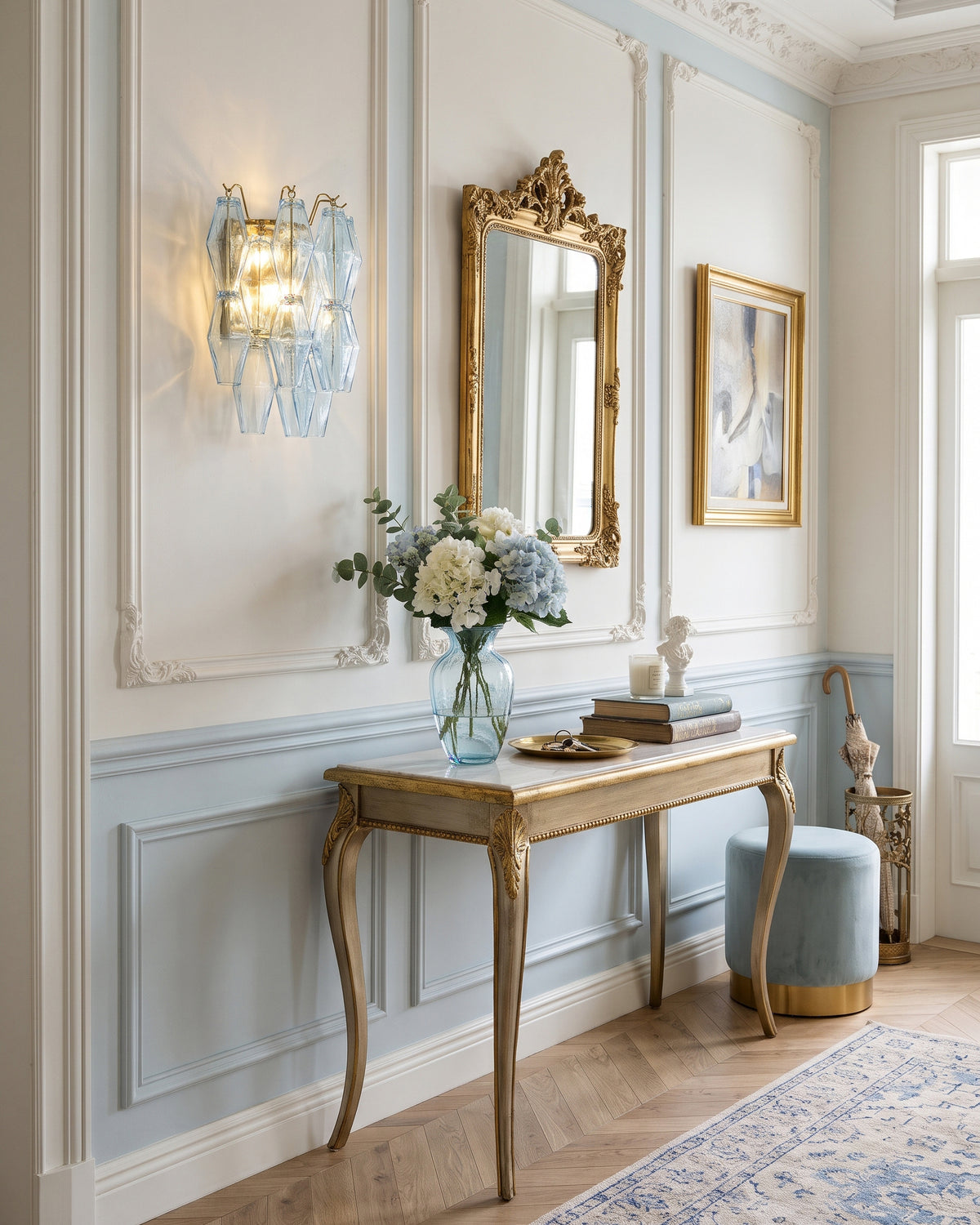 Nell Faceted Crystal Wall Sconce