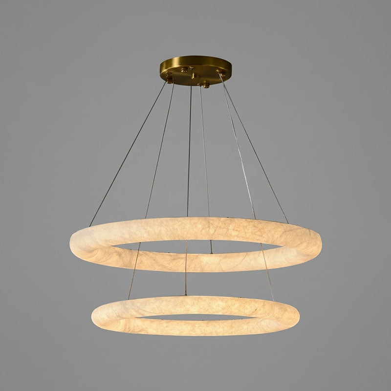 Nerissa Silk Halo Chandelier