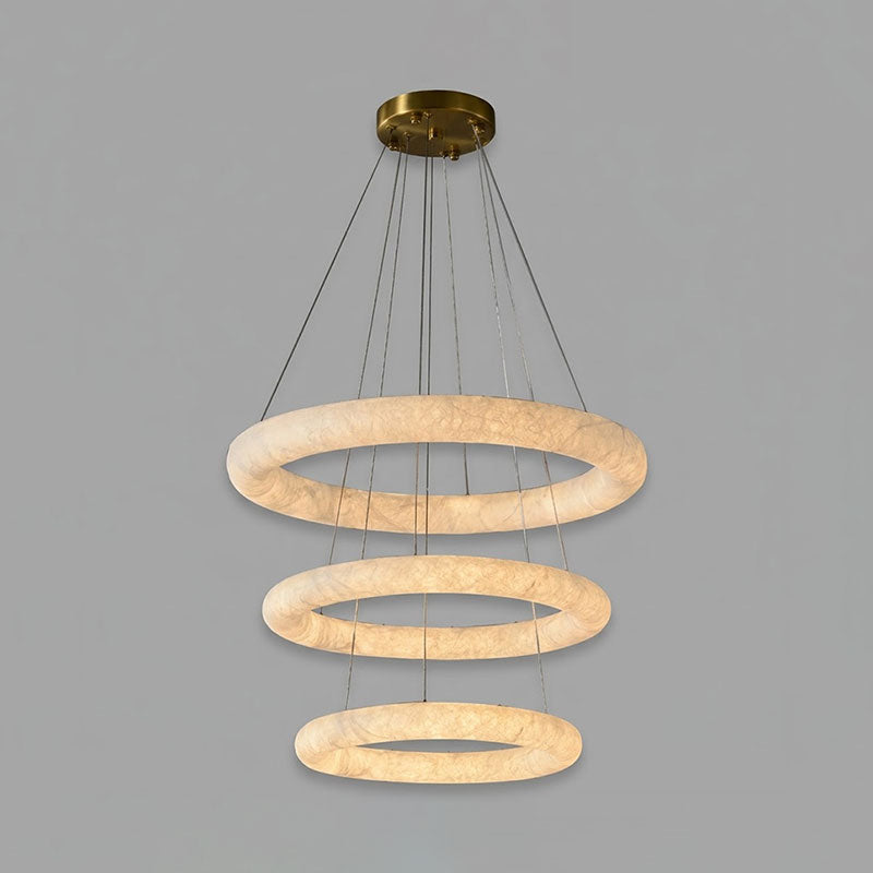 Nerissa Silk Halo Chandelier
