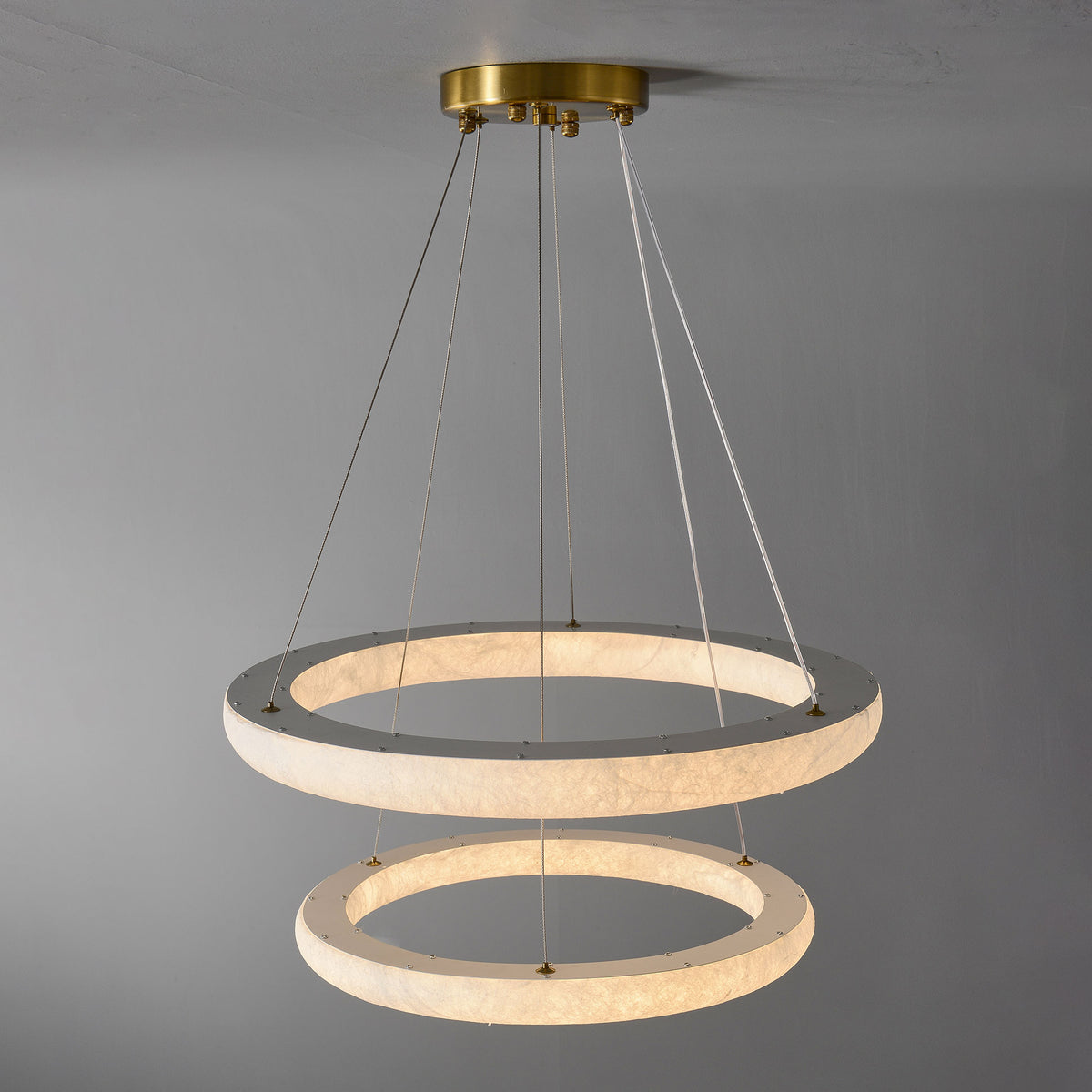 Nerissa Silk Halo Chandelier