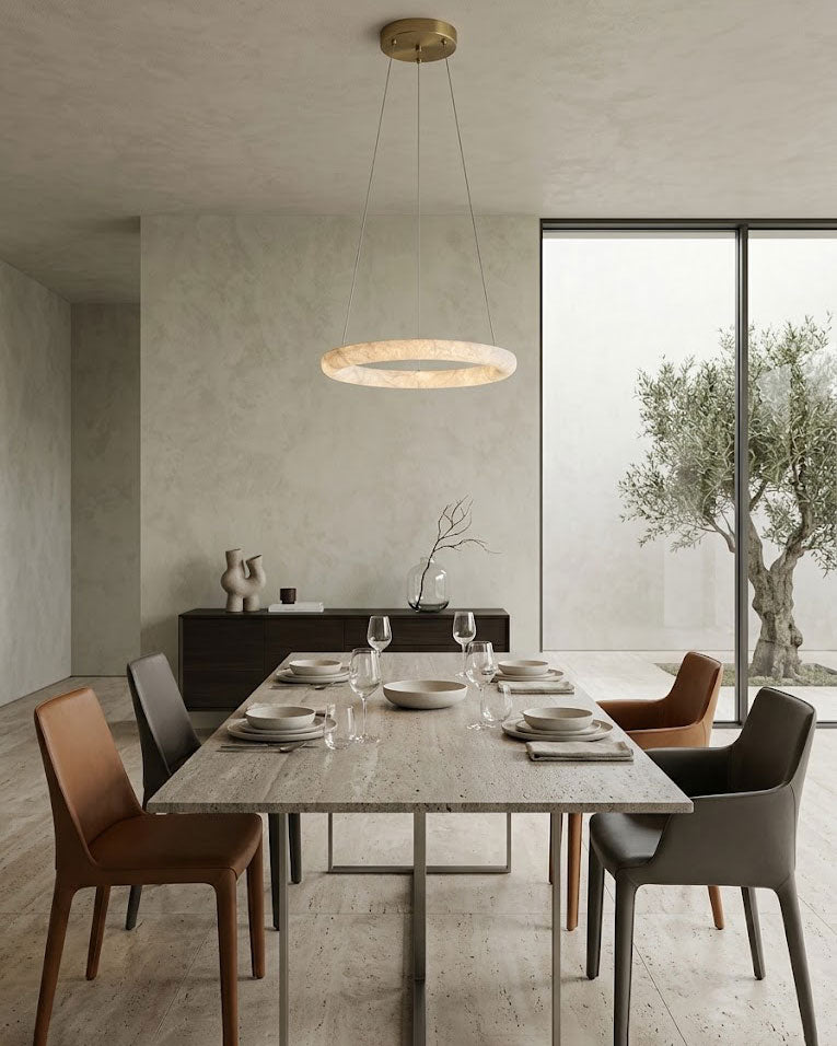 Nerissa Silk Halo Chandelier