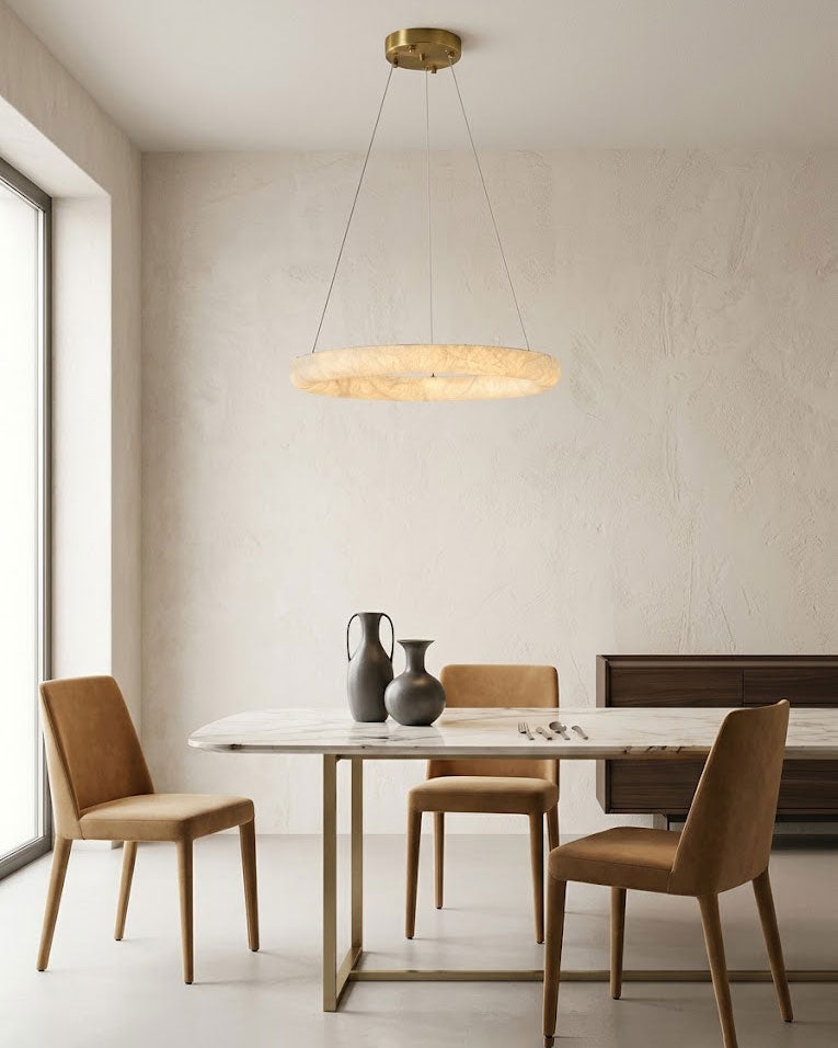 Nerissa Silk Halo Chandelier