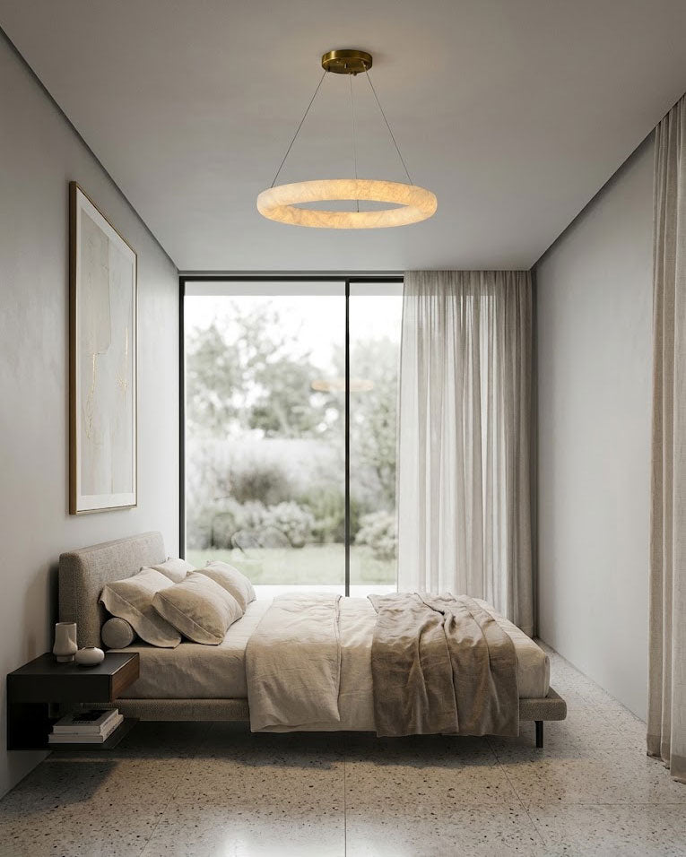 Nerissa Silk Halo Chandelier