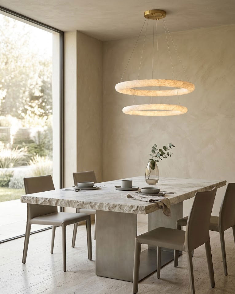 Nerissa Silk Halo Chandelier