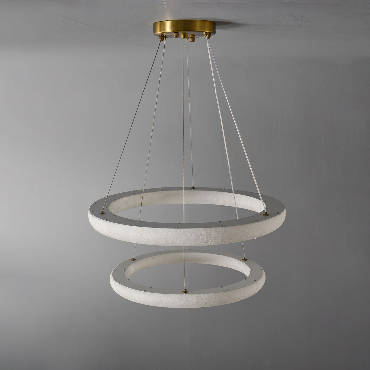 Nerissa Silk Halo Chandelier