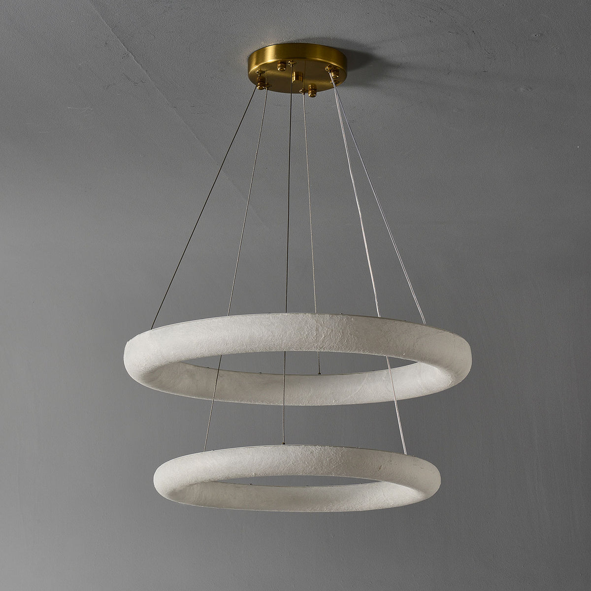 Nerissa Silk Halo Chandelier