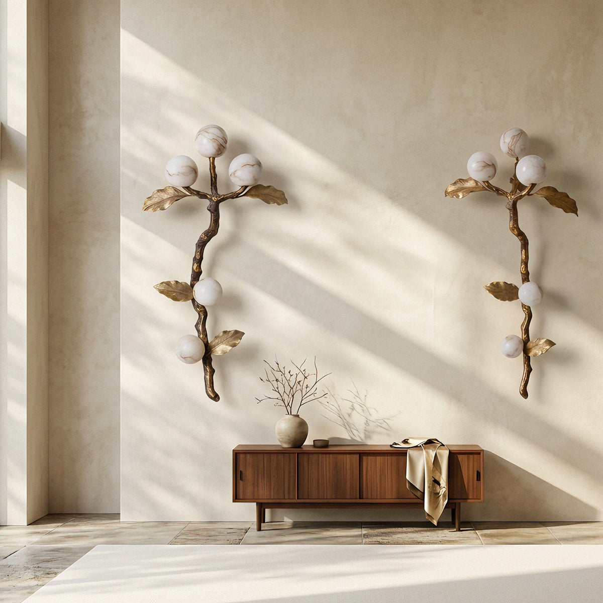 Applique murale Nevin Vine Alabaster