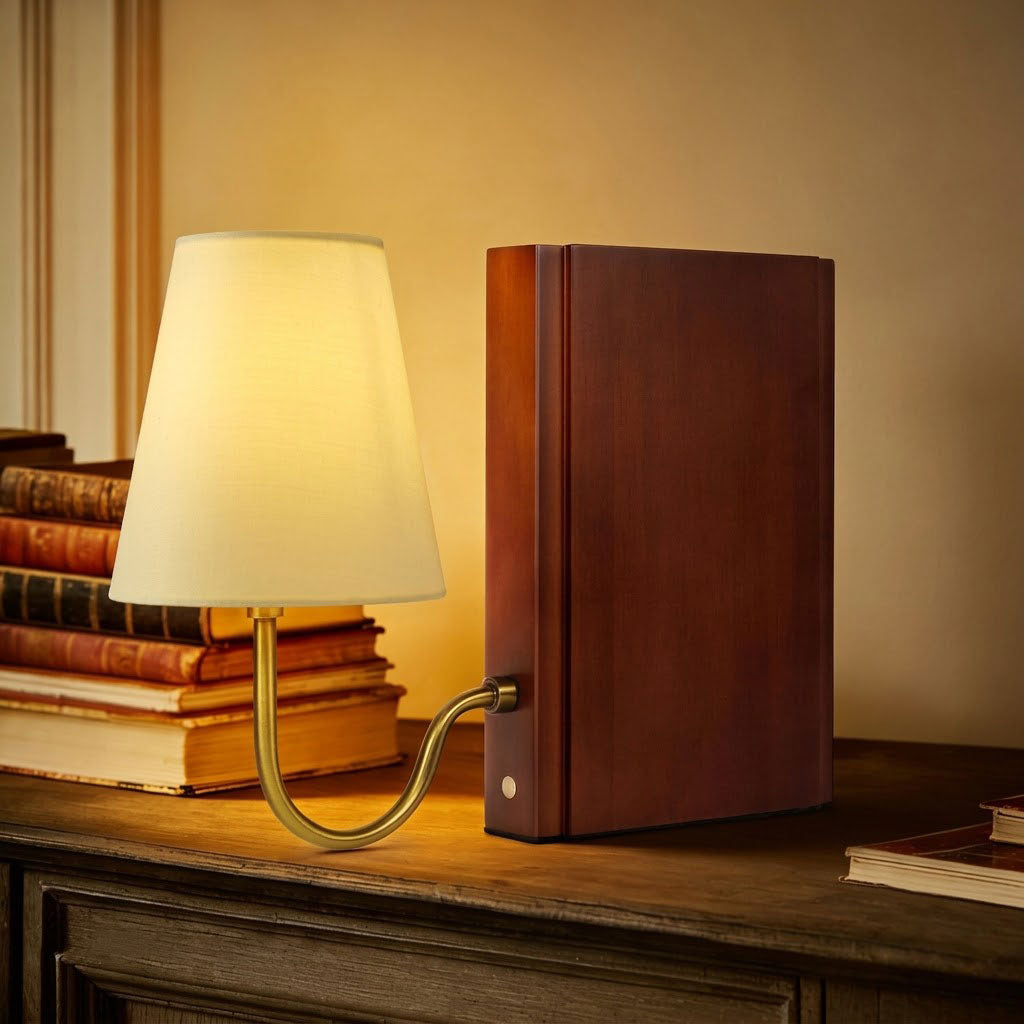 Niall Solid Wood Table Lamp