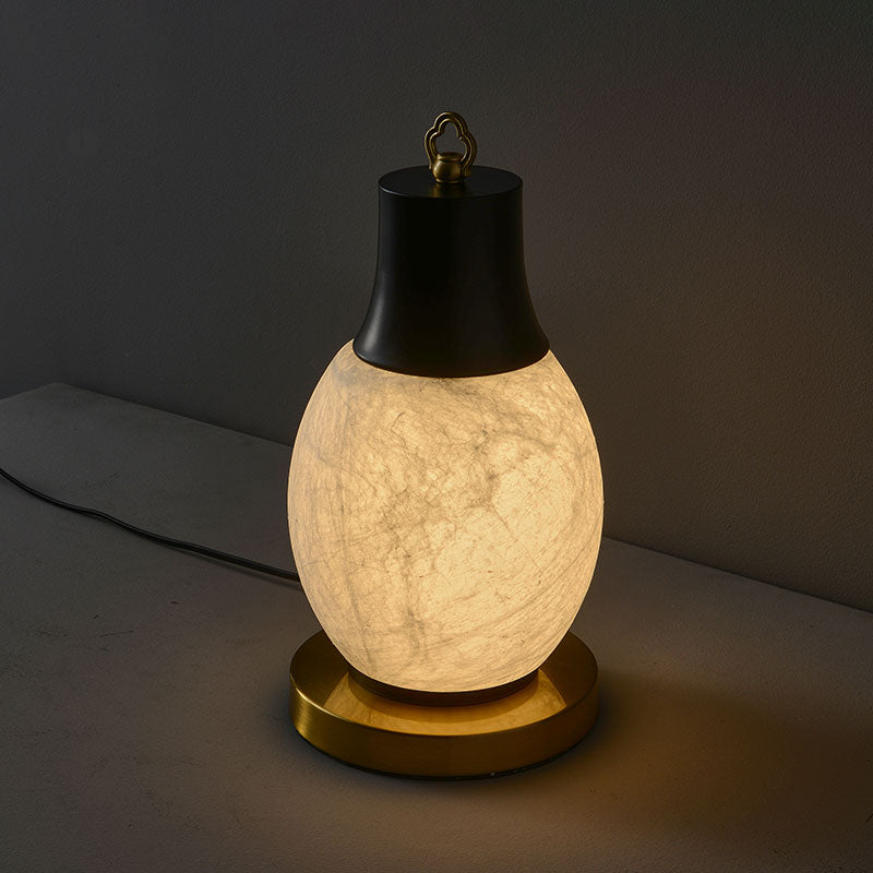 Nico Mulberry Silk Table Lamp
