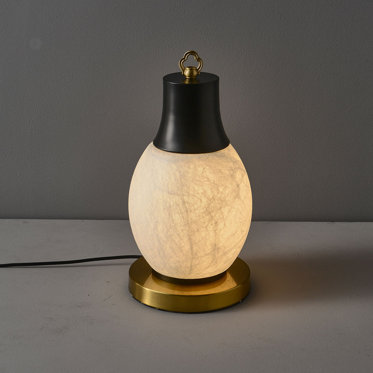 Nico Mulberry Silk Table Lamp