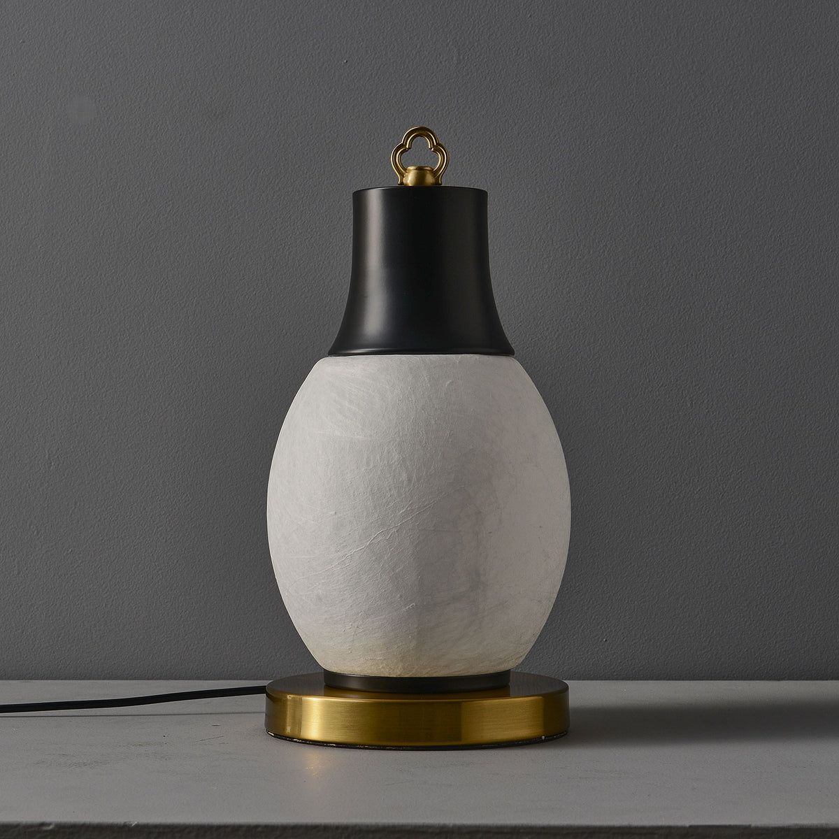 Nico Mulberry Silk Table Lamp