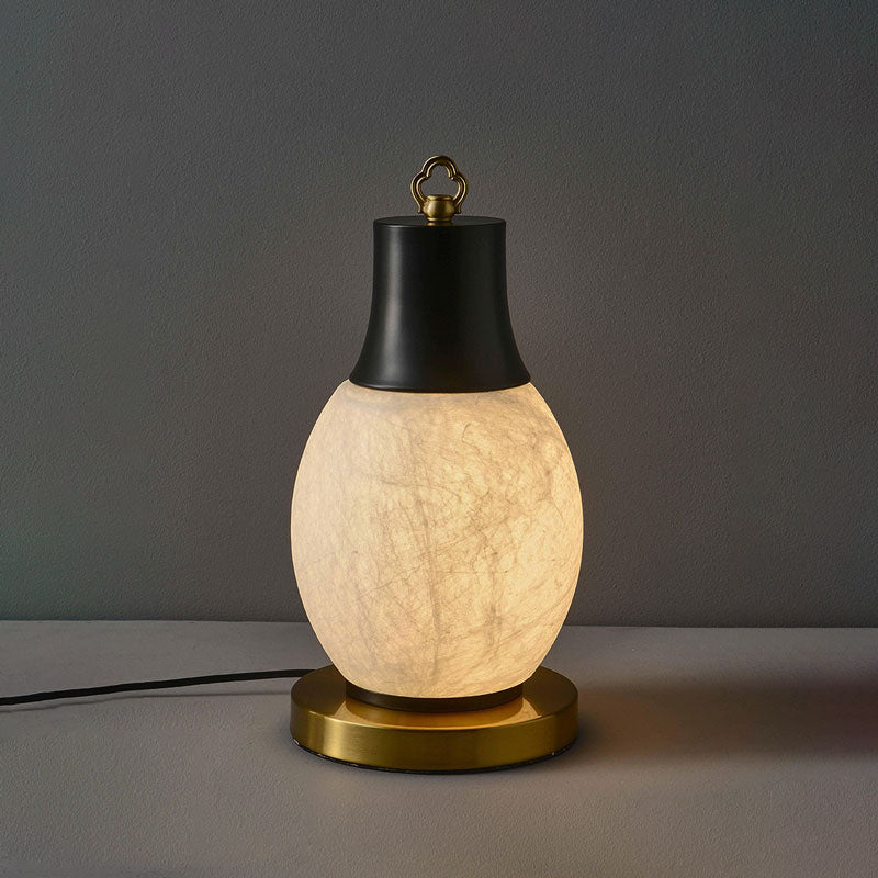 Nico Mulberry Silk Table Lamp