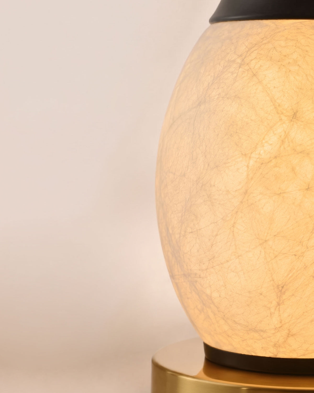 Nico Mulberry Silk Table Lamp