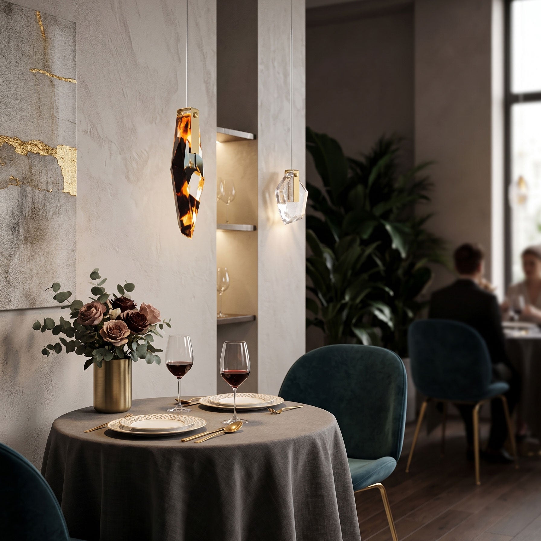 Nicos Geometric Pendant Light