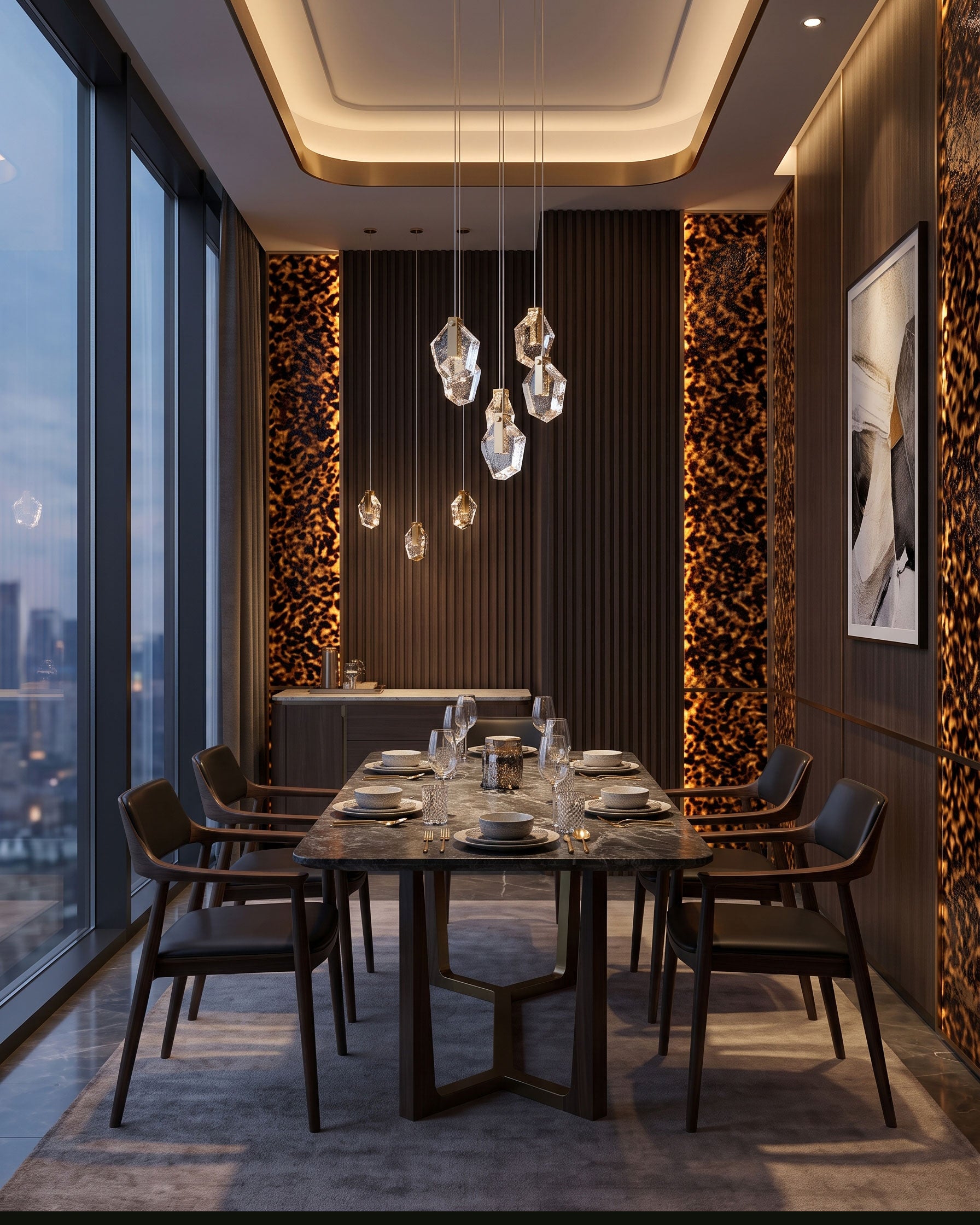Nicos Geometric Pendant Light