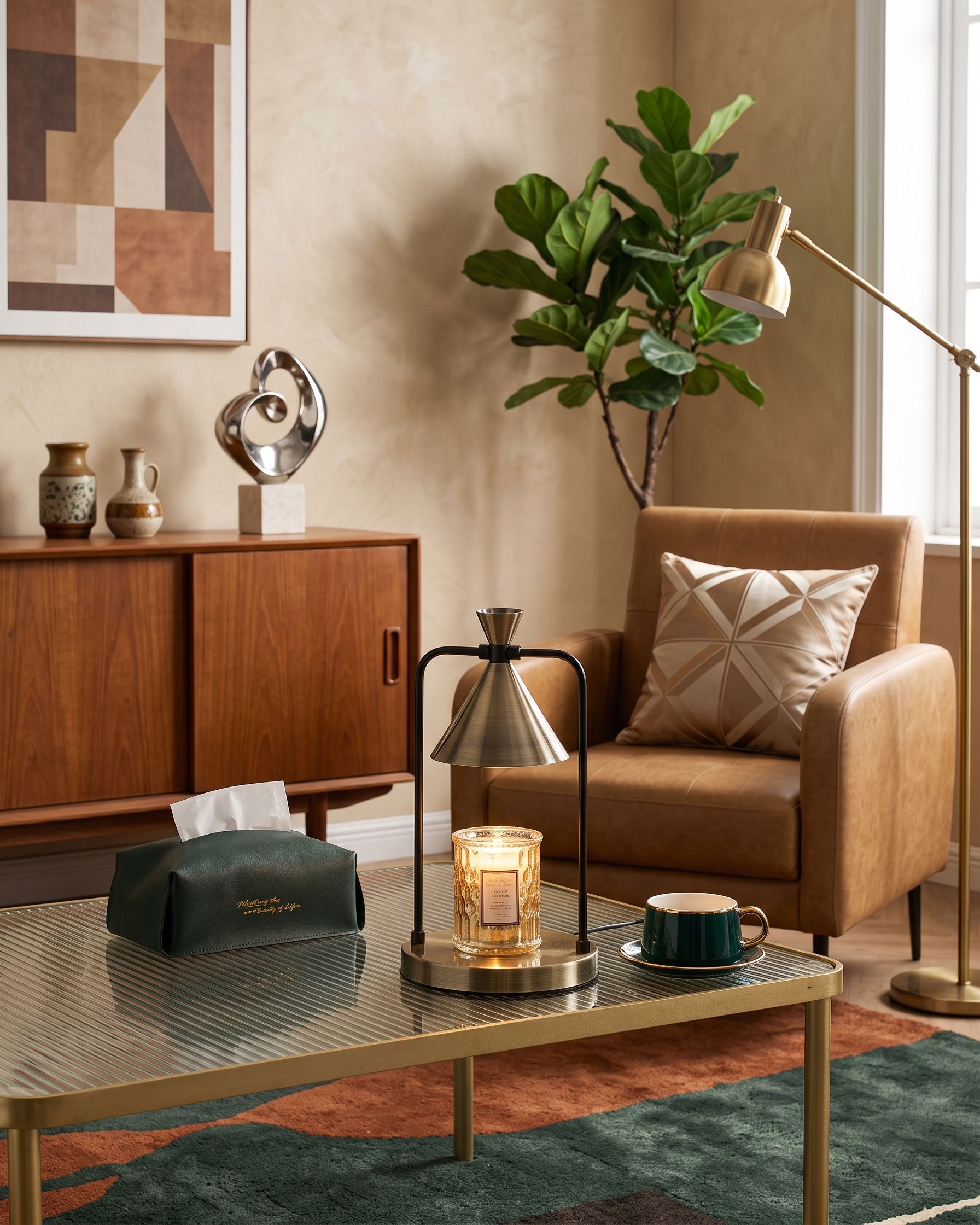 Nigel Candle Table Lamp