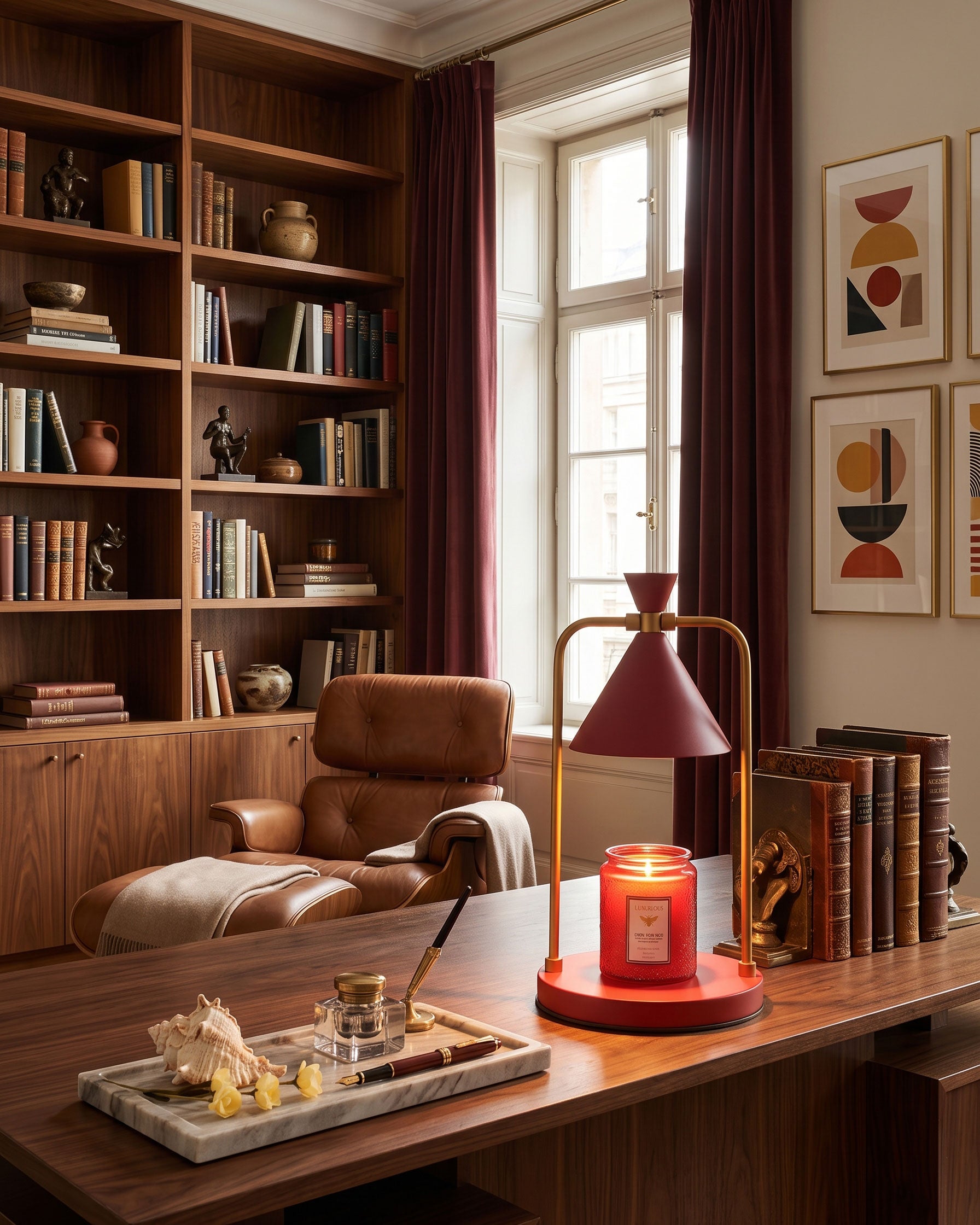 Nigel Candle Table Lamp