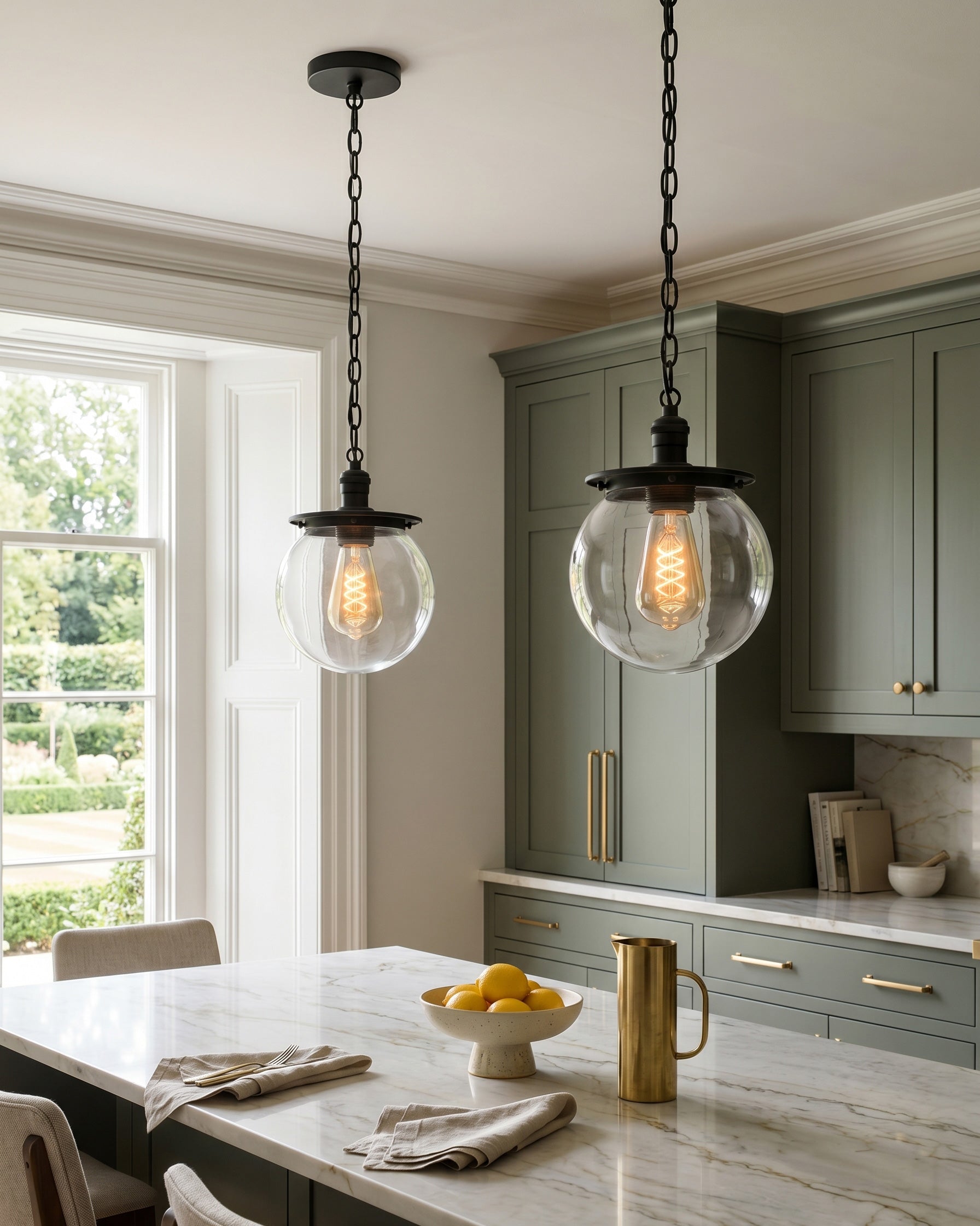 Nolan Globe Pendant Light