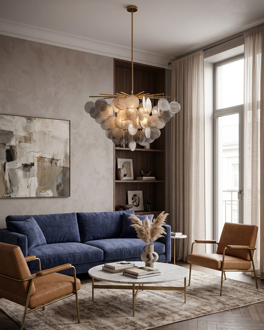 Novalie Disc Chandelier – detail 5