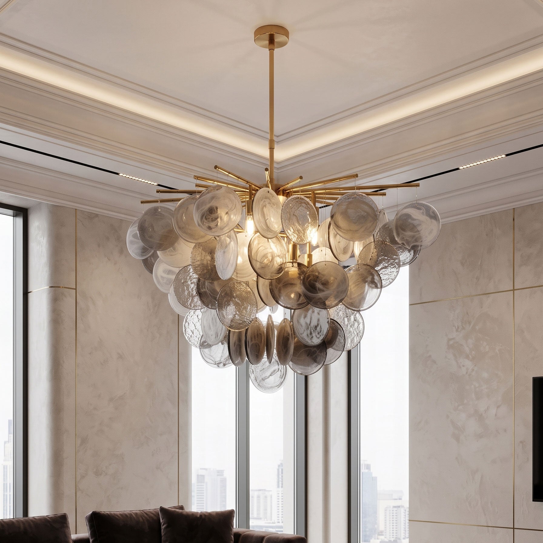 Novalie Disc Chandelier