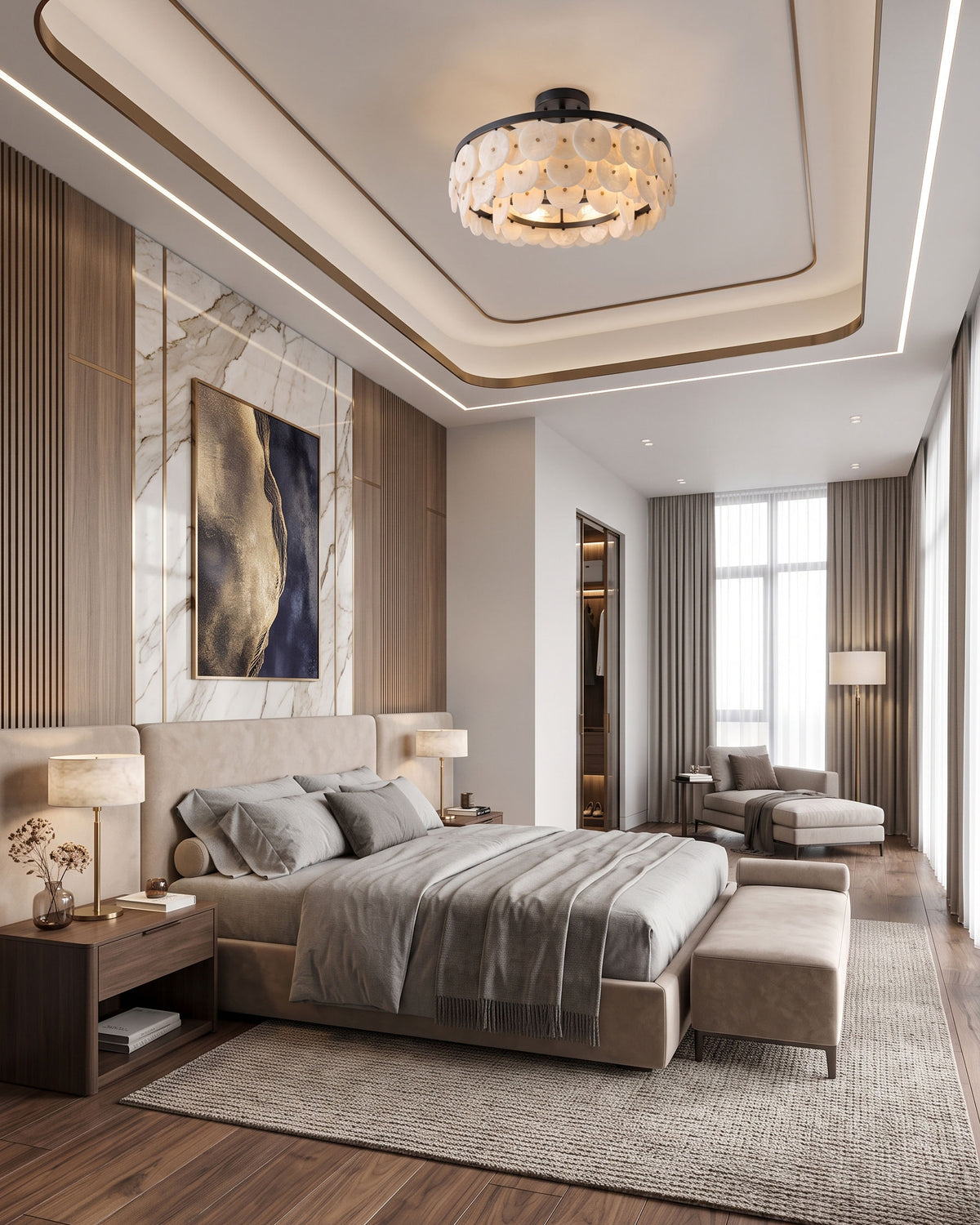 Nyssa Flush Mount Ceiling Light