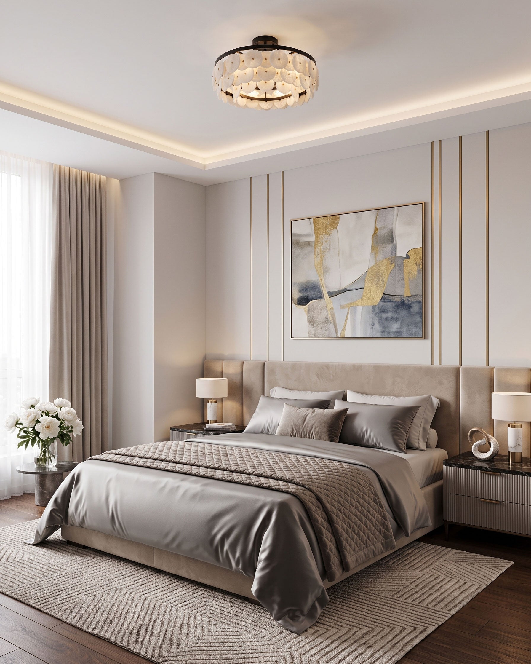 Nyssa Flush Mount Ceiling Light