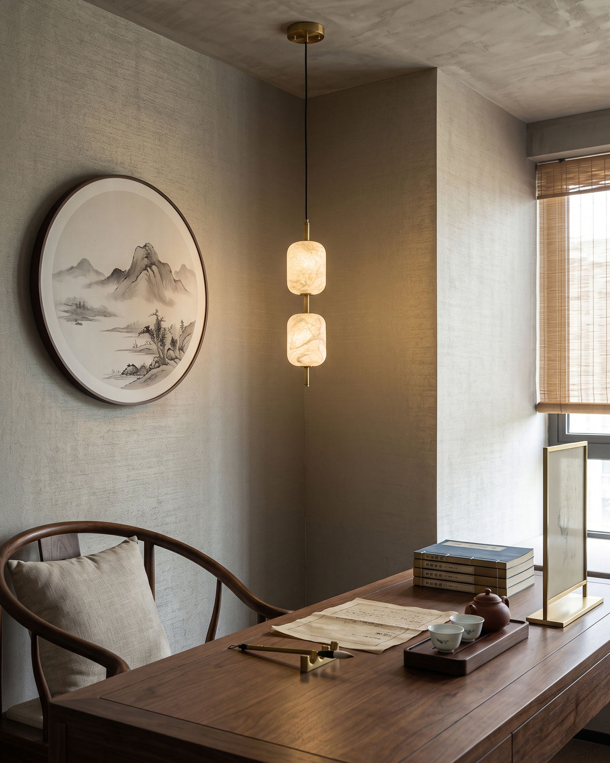 Odin Silk Island Pendant Light