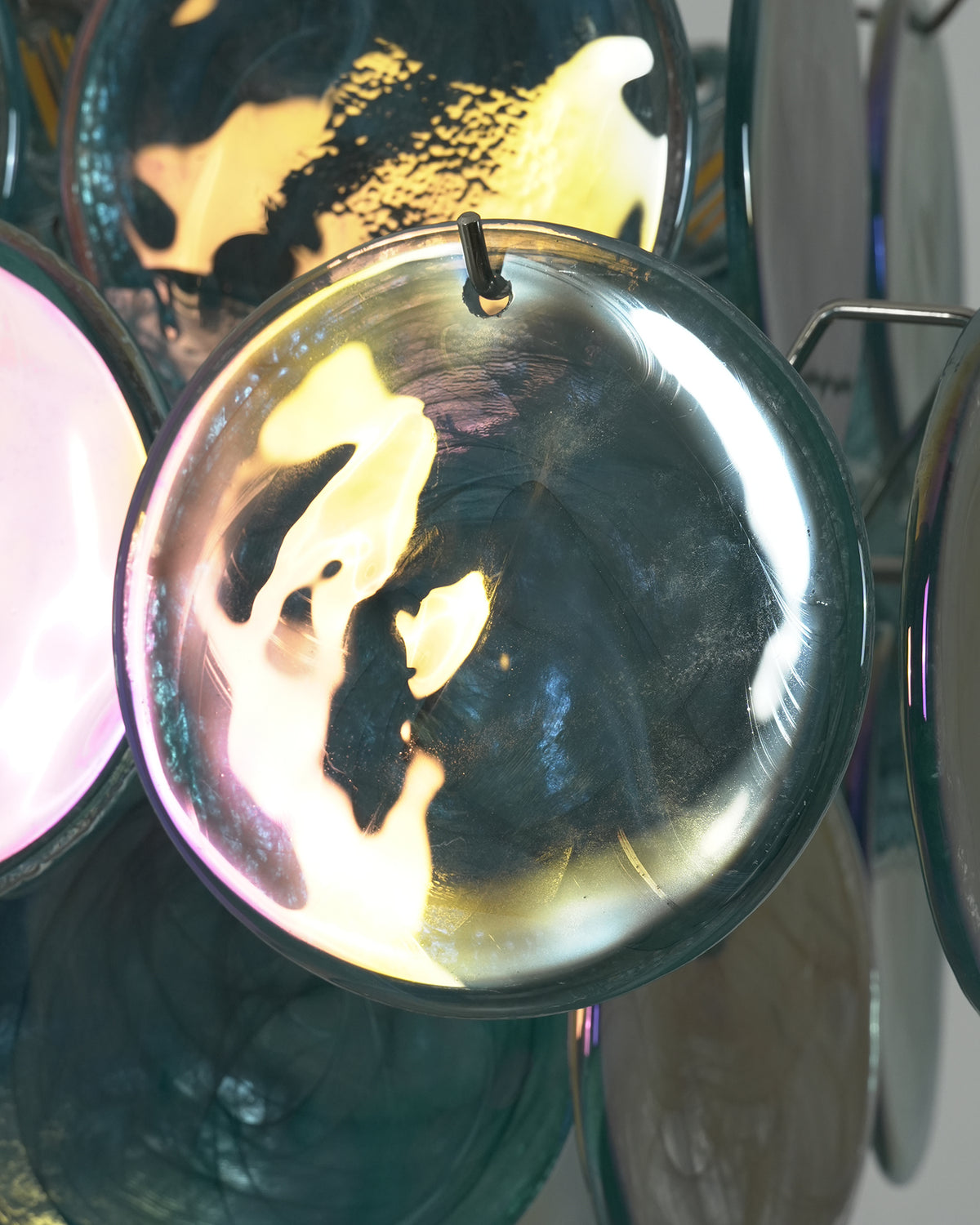 Oisin Luster Glass Disc Kronleuchter
