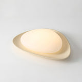 Beige & White