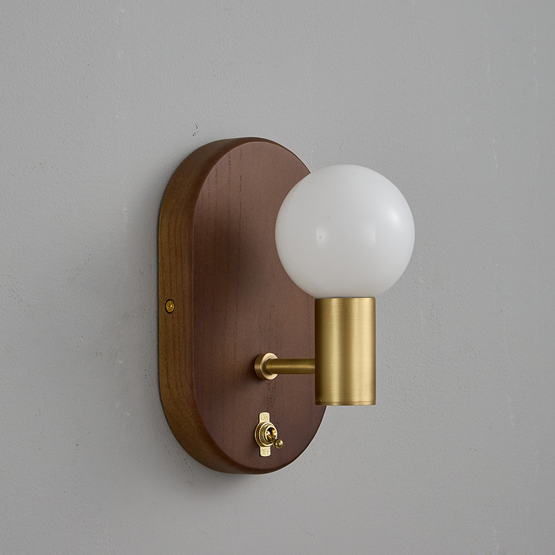 Oliver Walnut Wall Sconce