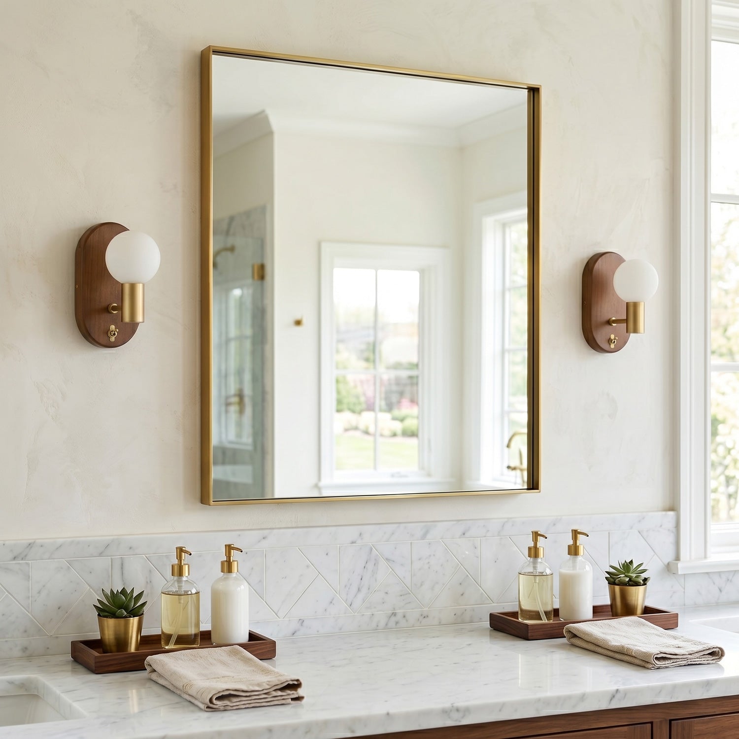 Oliver Walnut Wall Sconce