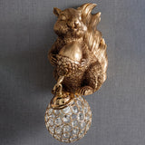 Squirrel: Dia 17cm x H 47cm / ∅ 6.7″ x H 18.5″