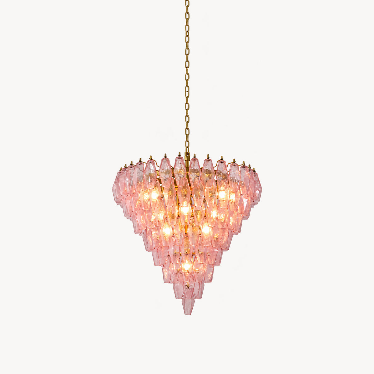 Lustre Oona à verre en étages