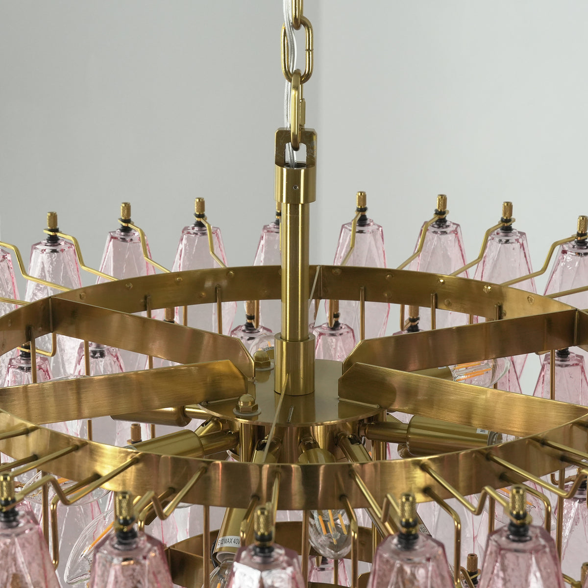 Oona Tiered Glass Kronleuchter