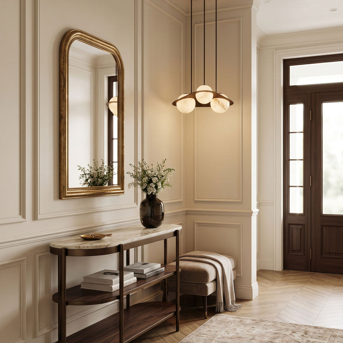 Osias Curved Chandelier