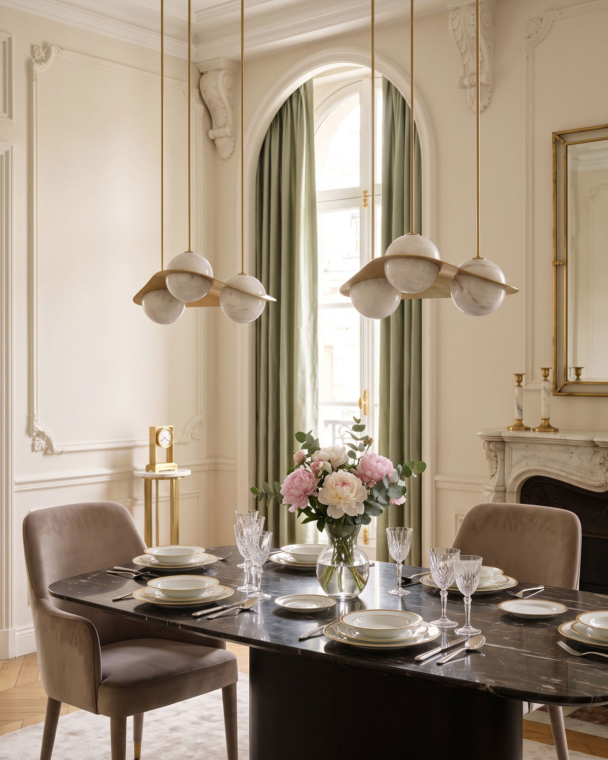 Osias Curved Chandelier