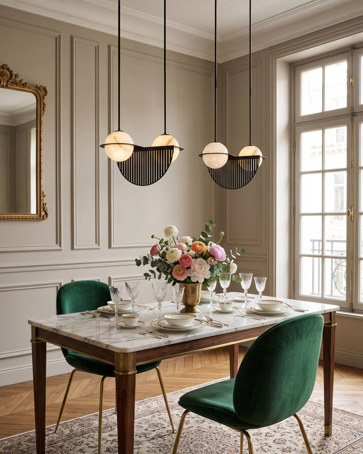 Osias Curved Chandelier