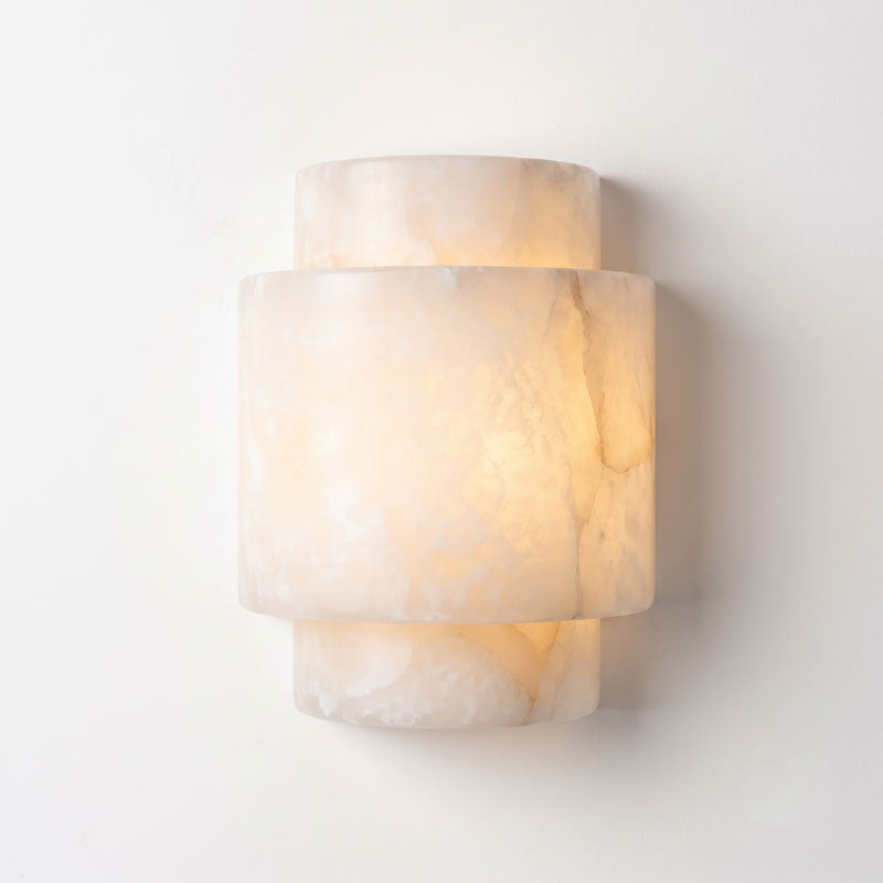 Osiris Tiered Alabaster Wall Sconce