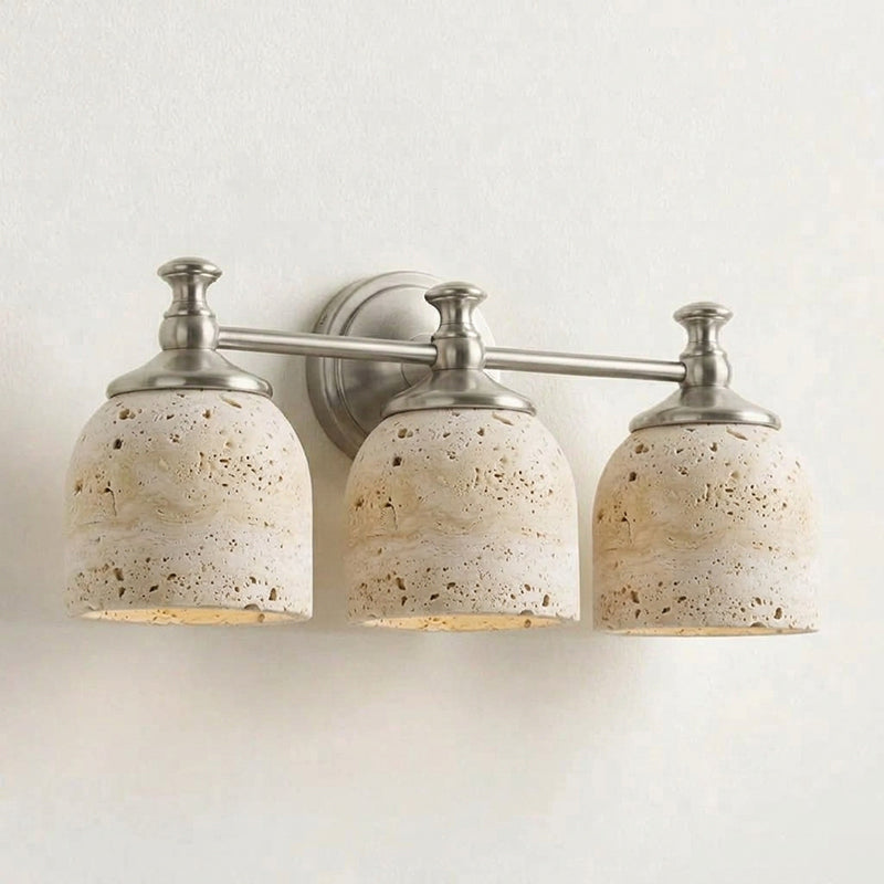 Oswald Travertine Stone Wall Sconce