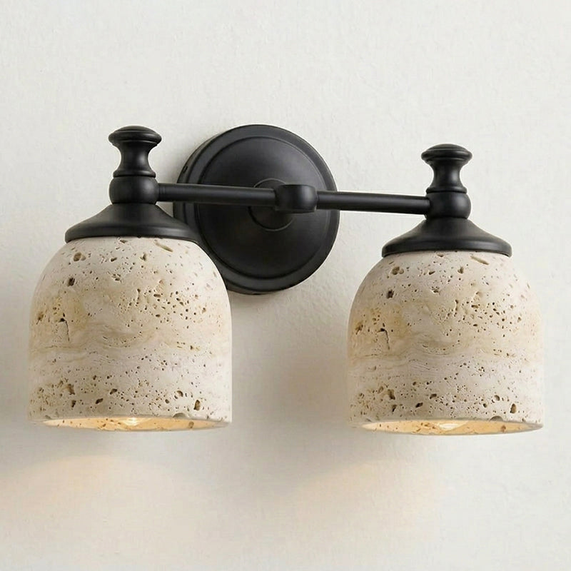 Oswald Travertine Stone Wall Sconce