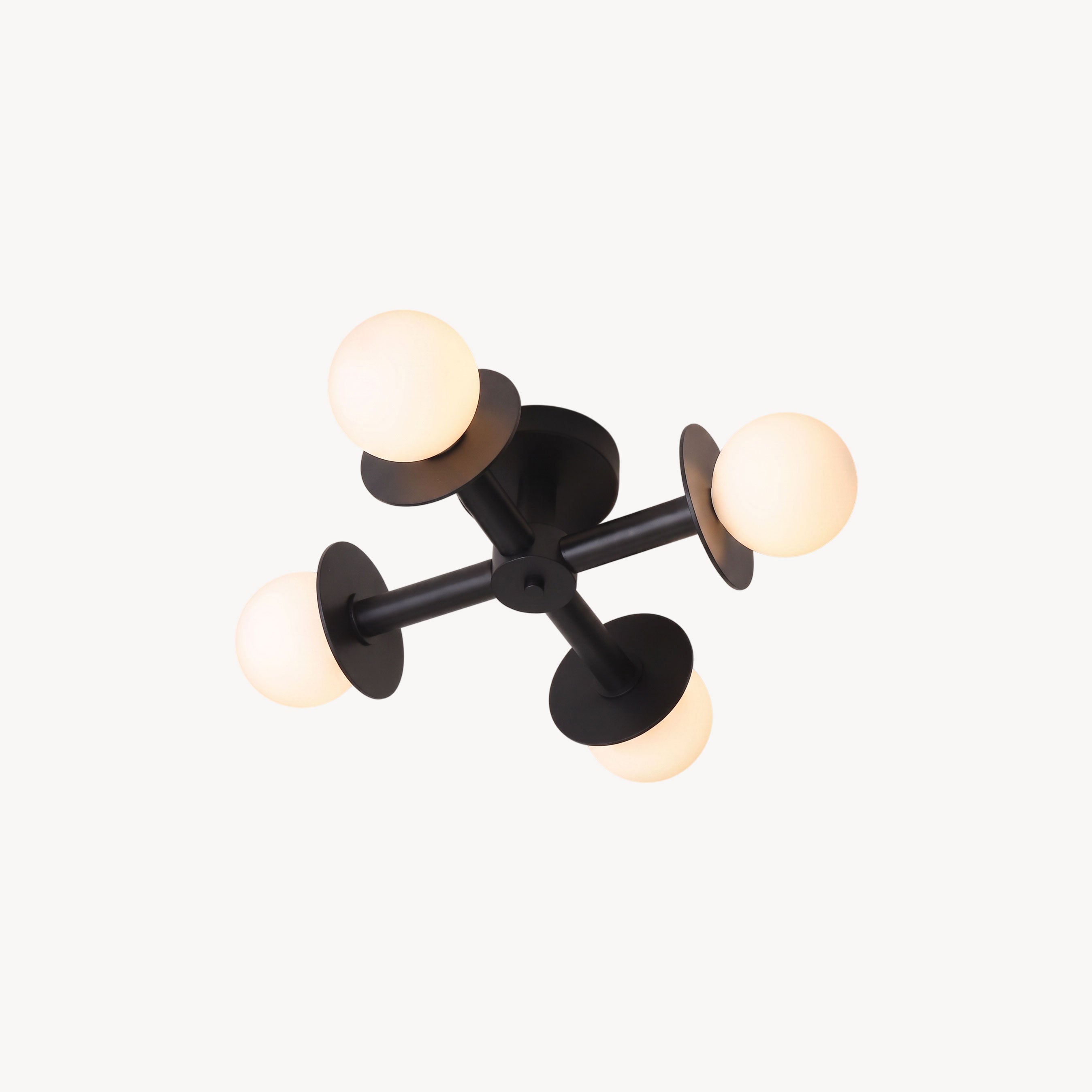 Otis Frosted Semi-Flush Mount