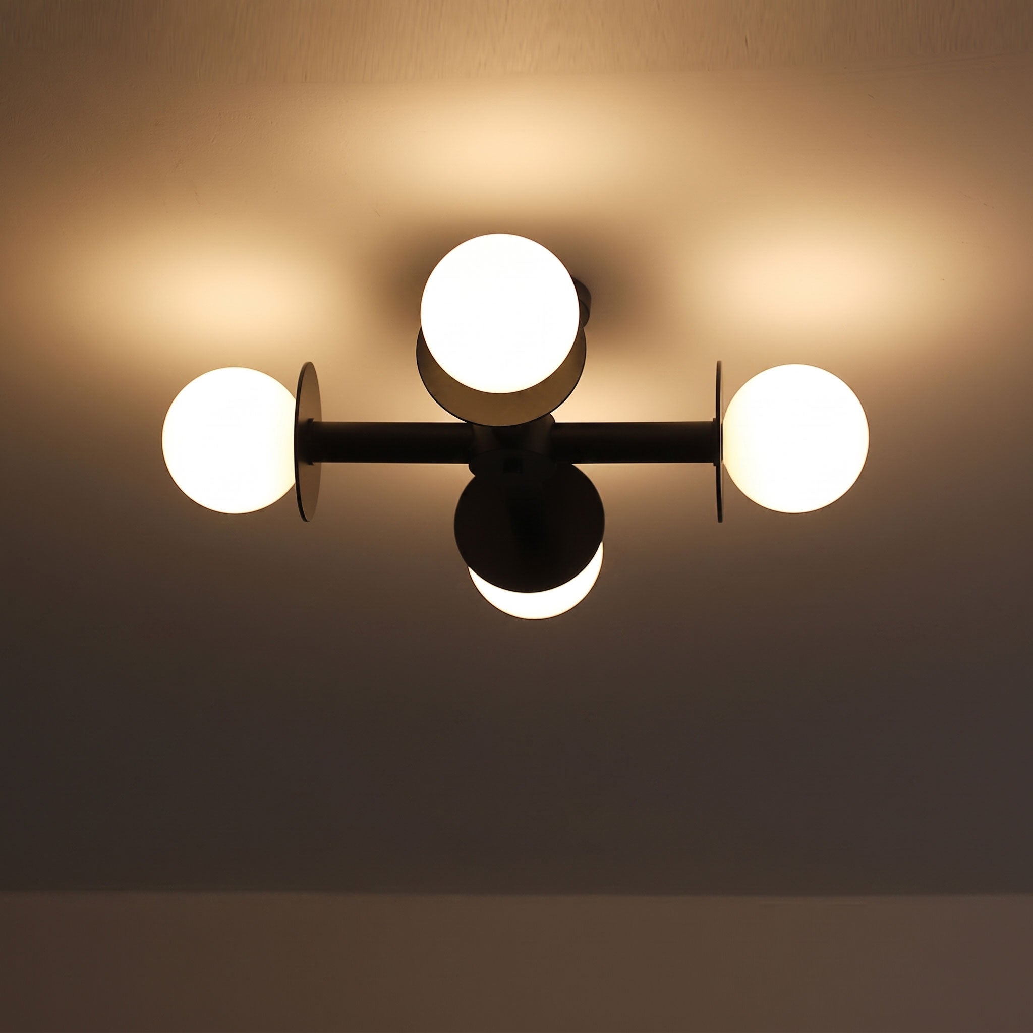 Otis Frosted Semi-Flush Mount