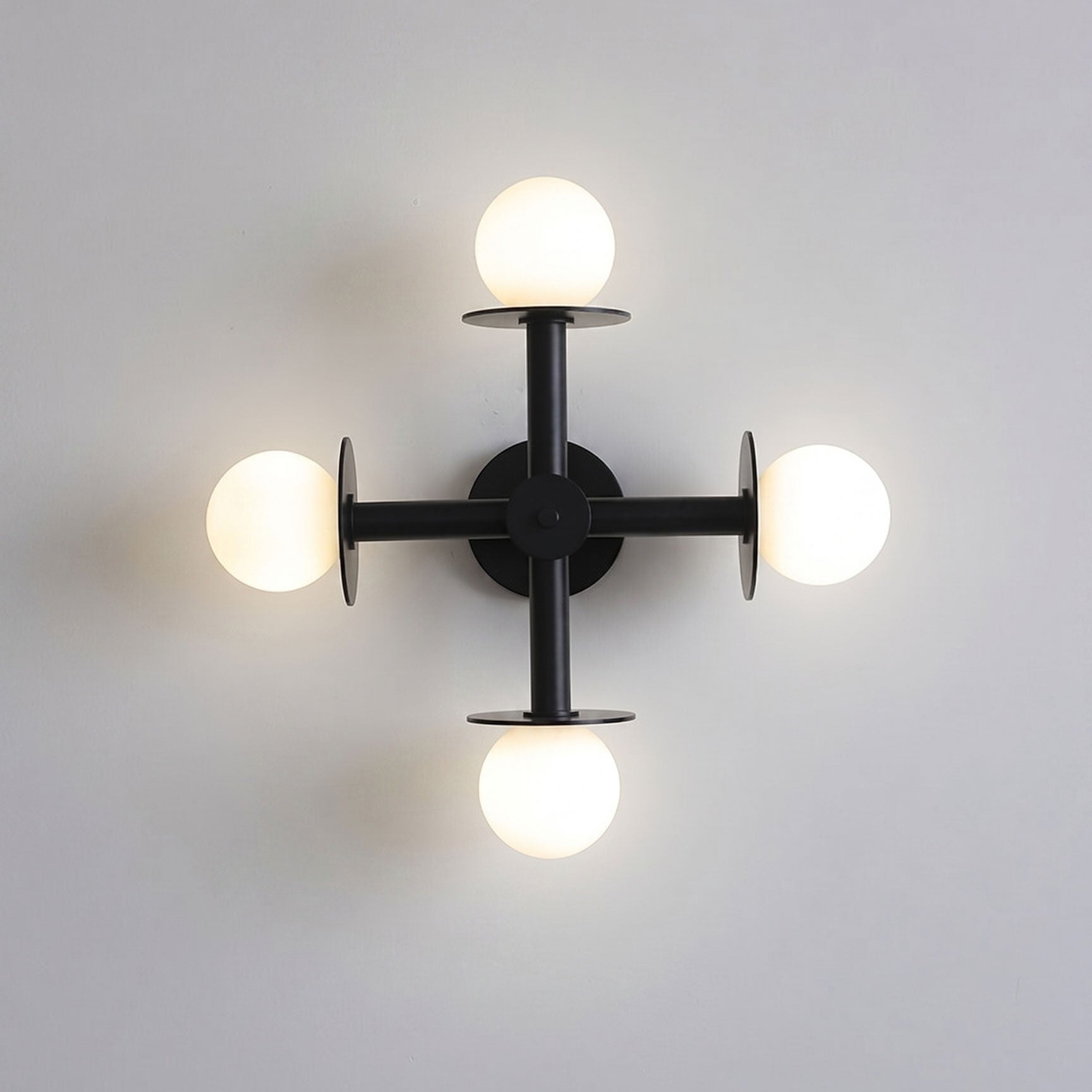 Otis Frosted Semi-Flush Mount