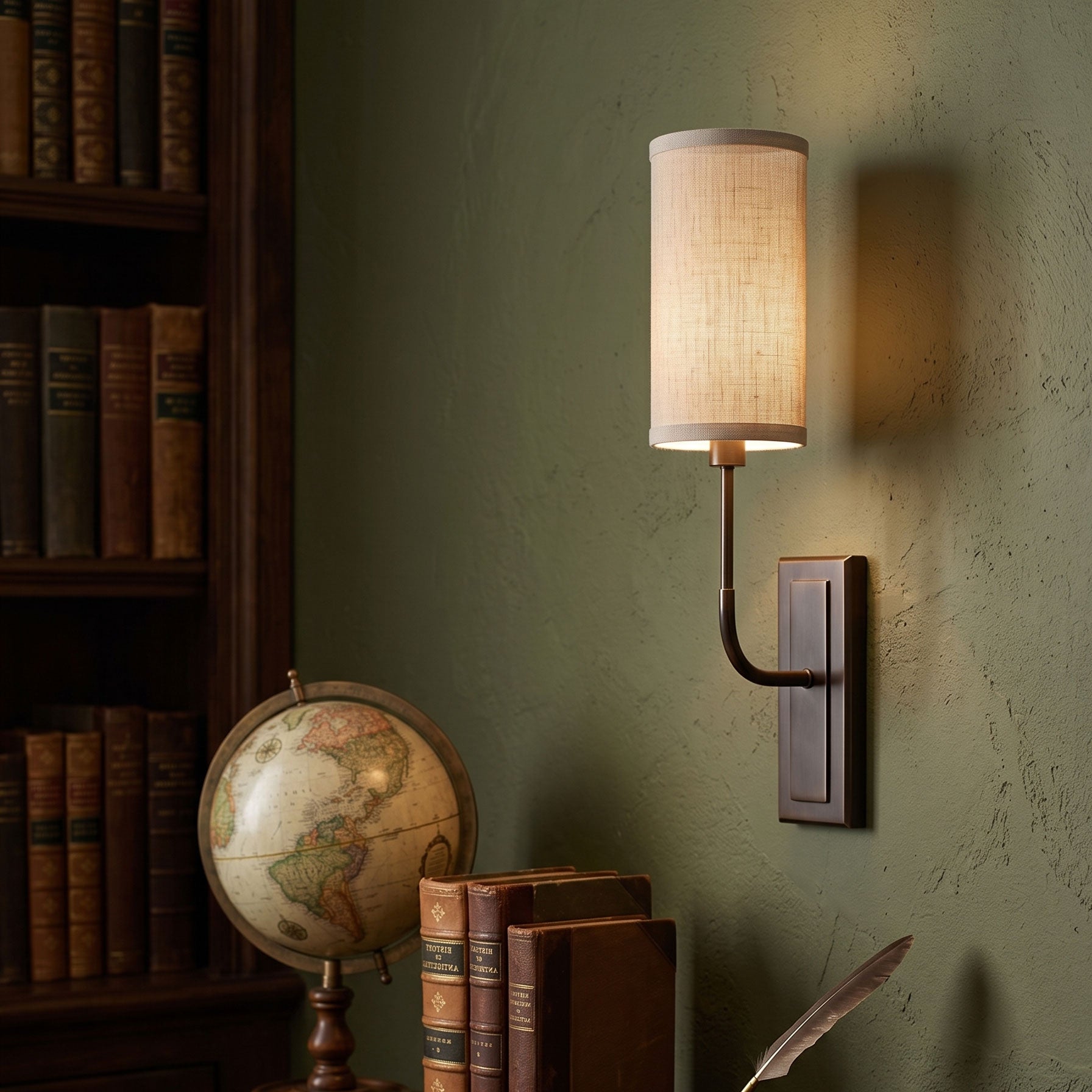 Palmer Fabric Wall Sconce