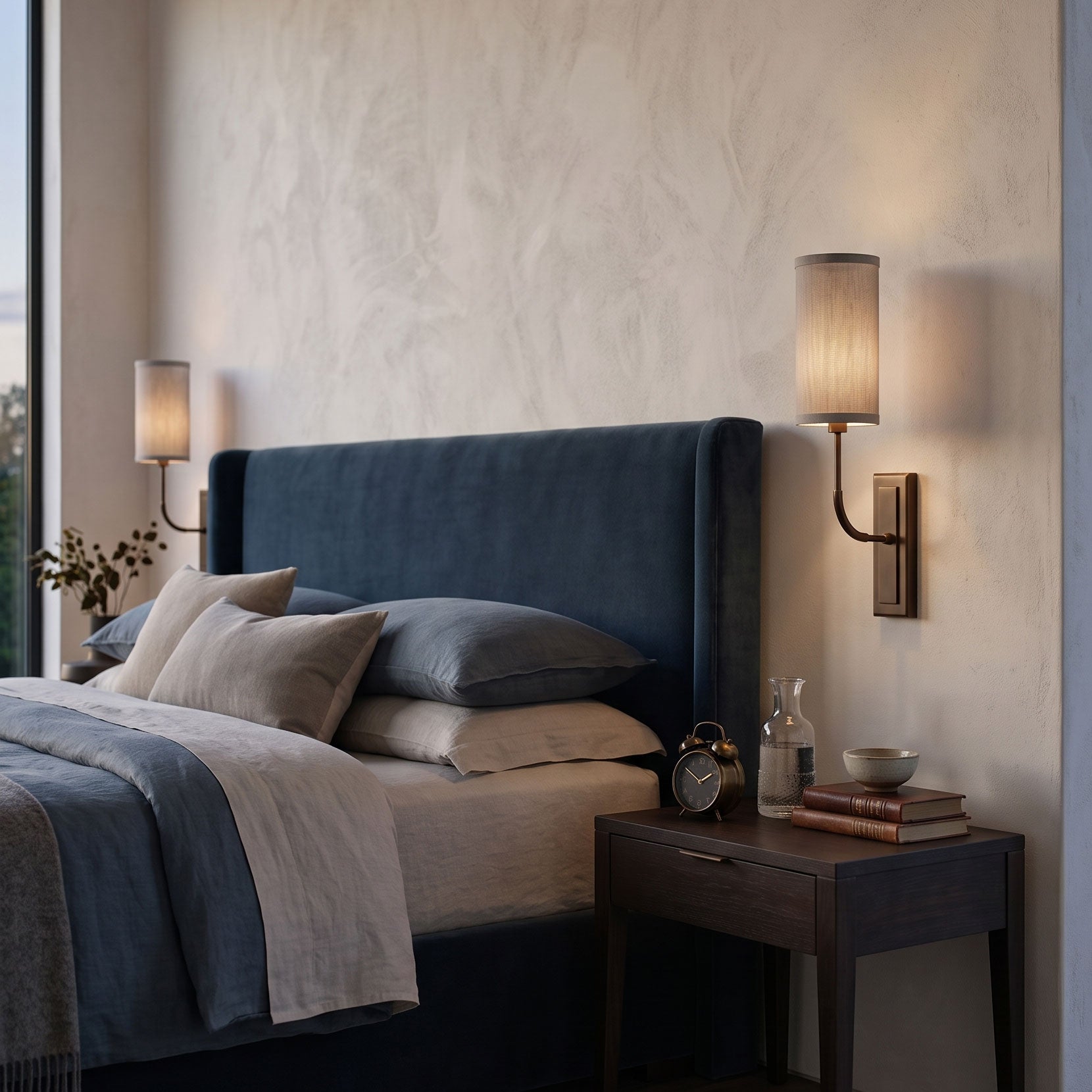 Palmer Fabric Wall Sconce