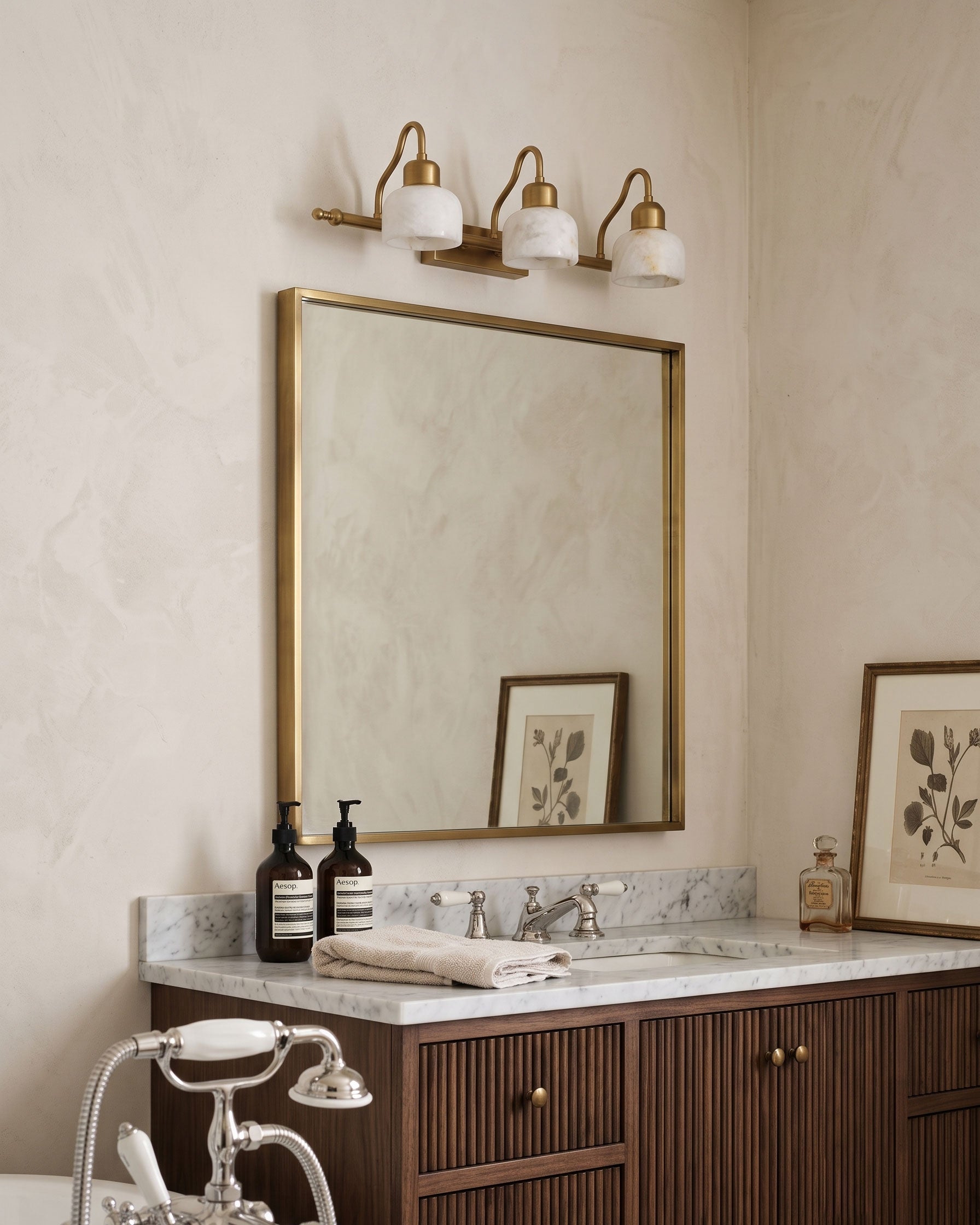 Perrin Alabaster Wall Sconce