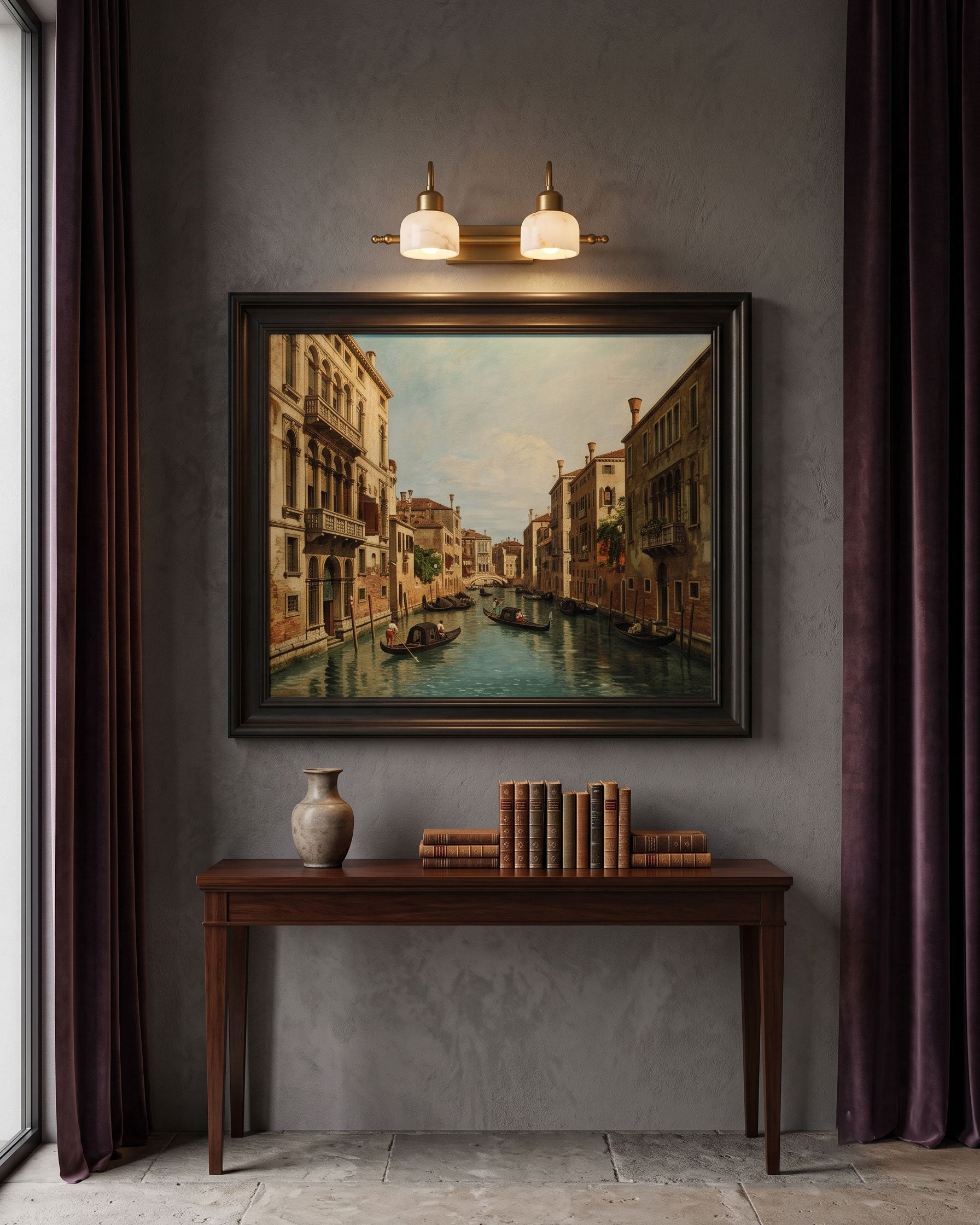 Perrin Alabaster Wall Sconce