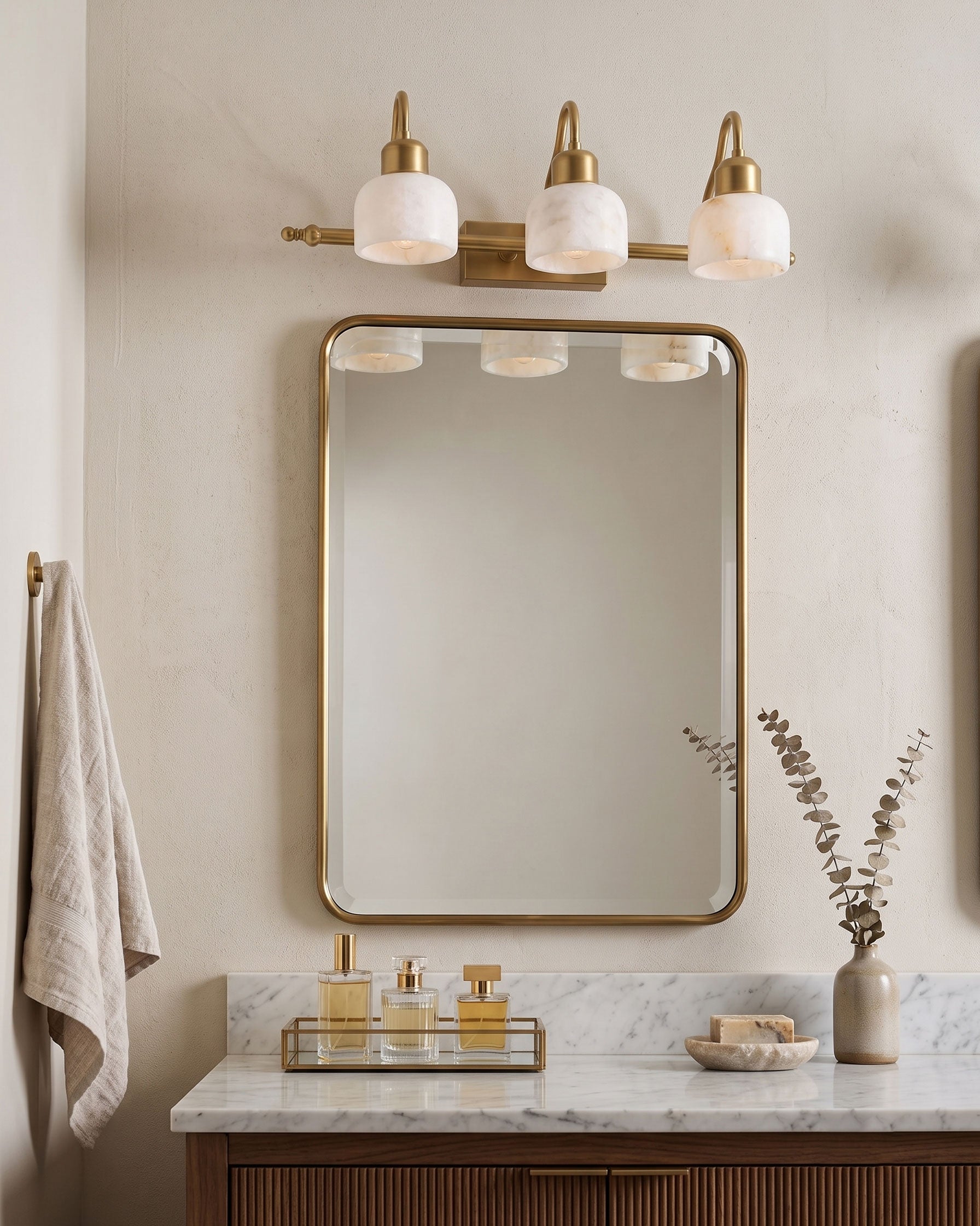 Perrin Alabaster Wall Sconce